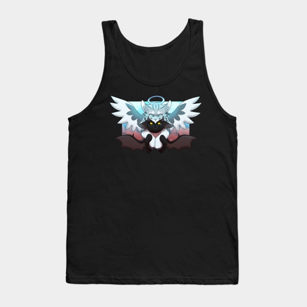 Angel & Demon Tank Top by Pikayu